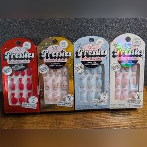 Olive & June Pressies Made For Kids & Tweens Lot Of 4 Press On Manicure